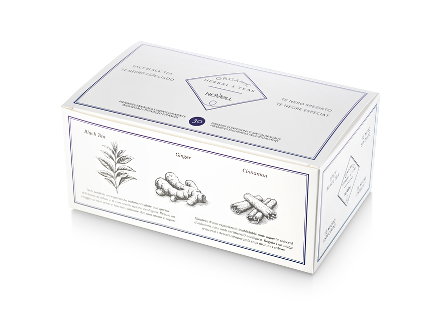 HERBAL & TEAS ORGANIC SPICY BLACK TEA HERBAL & TEAS ORGANIC SPICY BLACK TEA