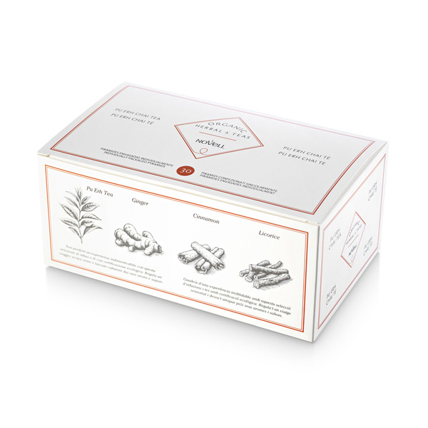 HERBAL & TEAS ORGANIC PU-ERH CHAI TEA HERBAL & TEAS ORGANIC PU ERH CHAI TEA